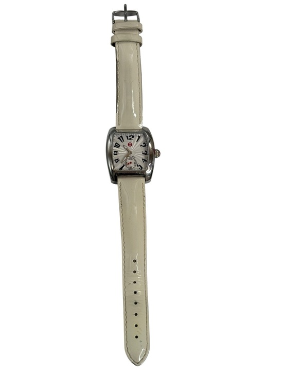 Michele Urban Mini Watch MW02A00A0001 With  team patent leather Band Swiss main image 5